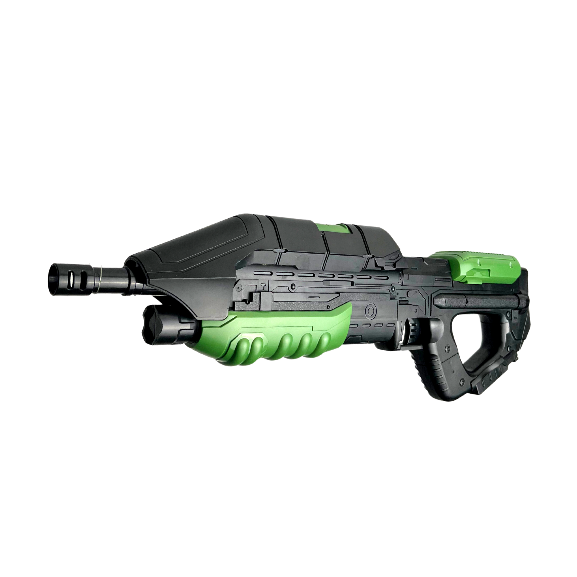 HALO MA5CK Manual Gel / Nerf Blaster - Introducing the HALO MA5CK Manual Gel/Nerf Blaster - a realistic replica of the MA5D Rifle from the popular video game HALO.