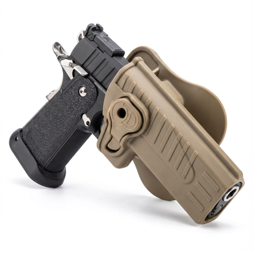 CYTAC Hi-Capa Nylon Quick Release Holster - The CYTAC Quick Release Holster delivers unmatched security and efficiency, giving you a sturdy and dependable place to store your sidearm even in the most intense gameplay.