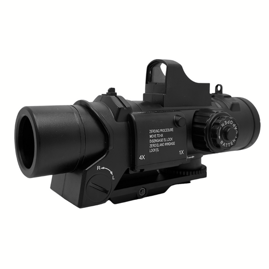 Universal Mock Elcan Zoom + Red Dot Sight