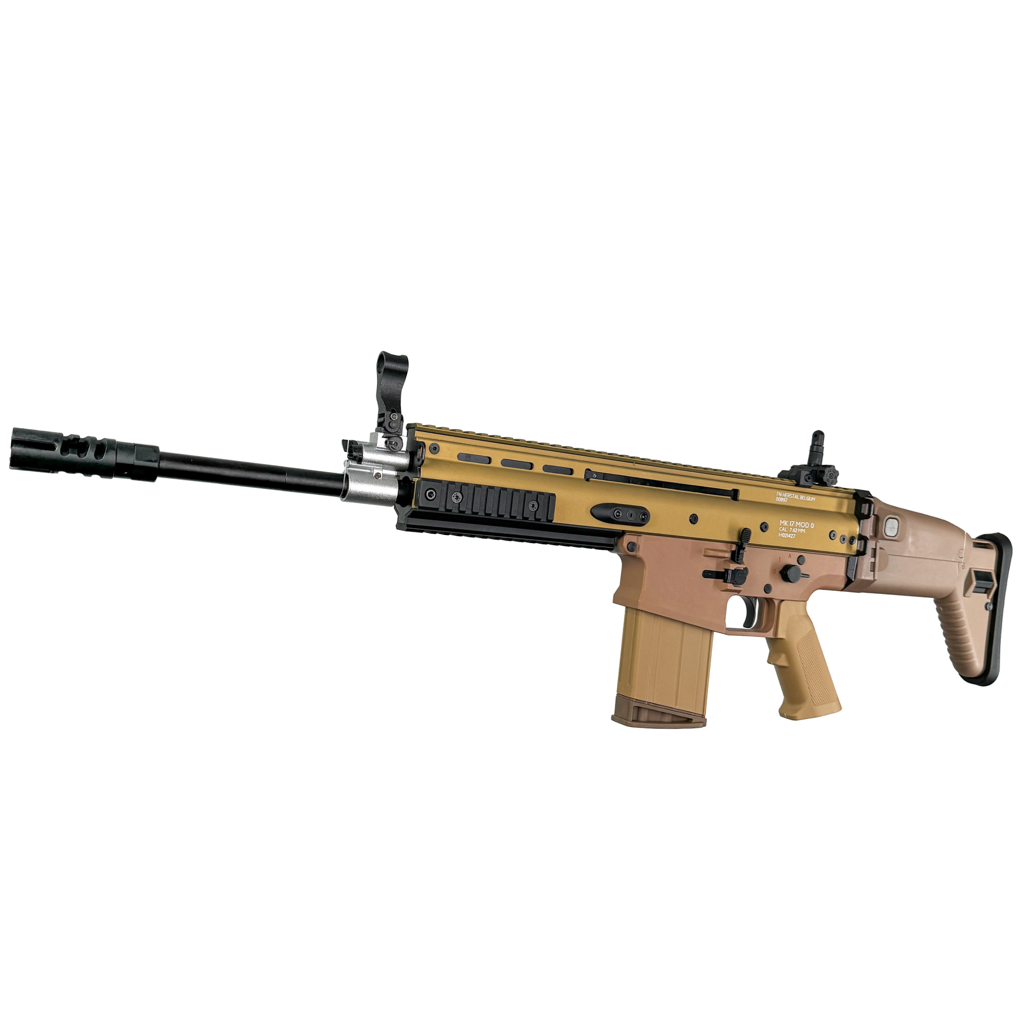 FN Scar-H MK17 Rifle - Gel Blaster - Introducing the FN Scar-H MK17 Gel Ball Blaster from our licensed, limited-edition professional simulation series.