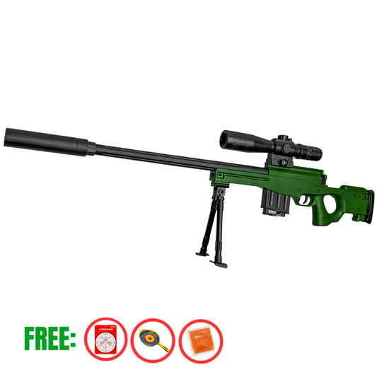 Kids PUBG AWM Self Loading Sniper - Gel Blaster