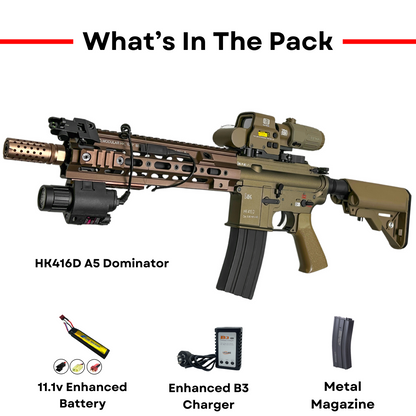 "HK416D A5 Dominator" Comp GBU Custom - Gel Blaster (Metal)