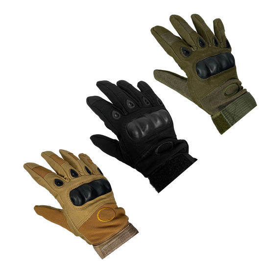 Tactical Full Hand Nylon Knuckle Military Gloves