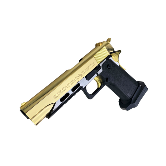 "Gold Precision" Competition Custom 5.1  Hi-Capa - Gel Blaster (Metal)