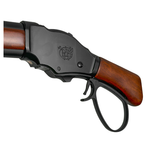 Golden Eagle Real Wood 8701W Lever Action Shotgun - Gel Blaster - This masterpiece is a testament to the fine art of weapon design, combining aesthetic elegance with unparalleled functionality.