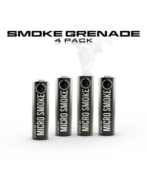 4 Pack Wire-Pull Mock Smoke Grenade - Take Your Outdoor Game to the Next Level If you love outdoor action and tactical play, our smoke grenades are a game-changer.