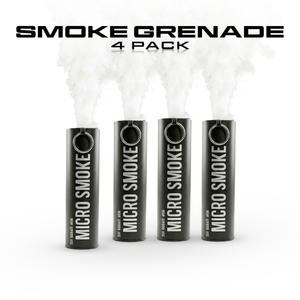 4 Pack Wire-Pull Mock Smoke Grenade