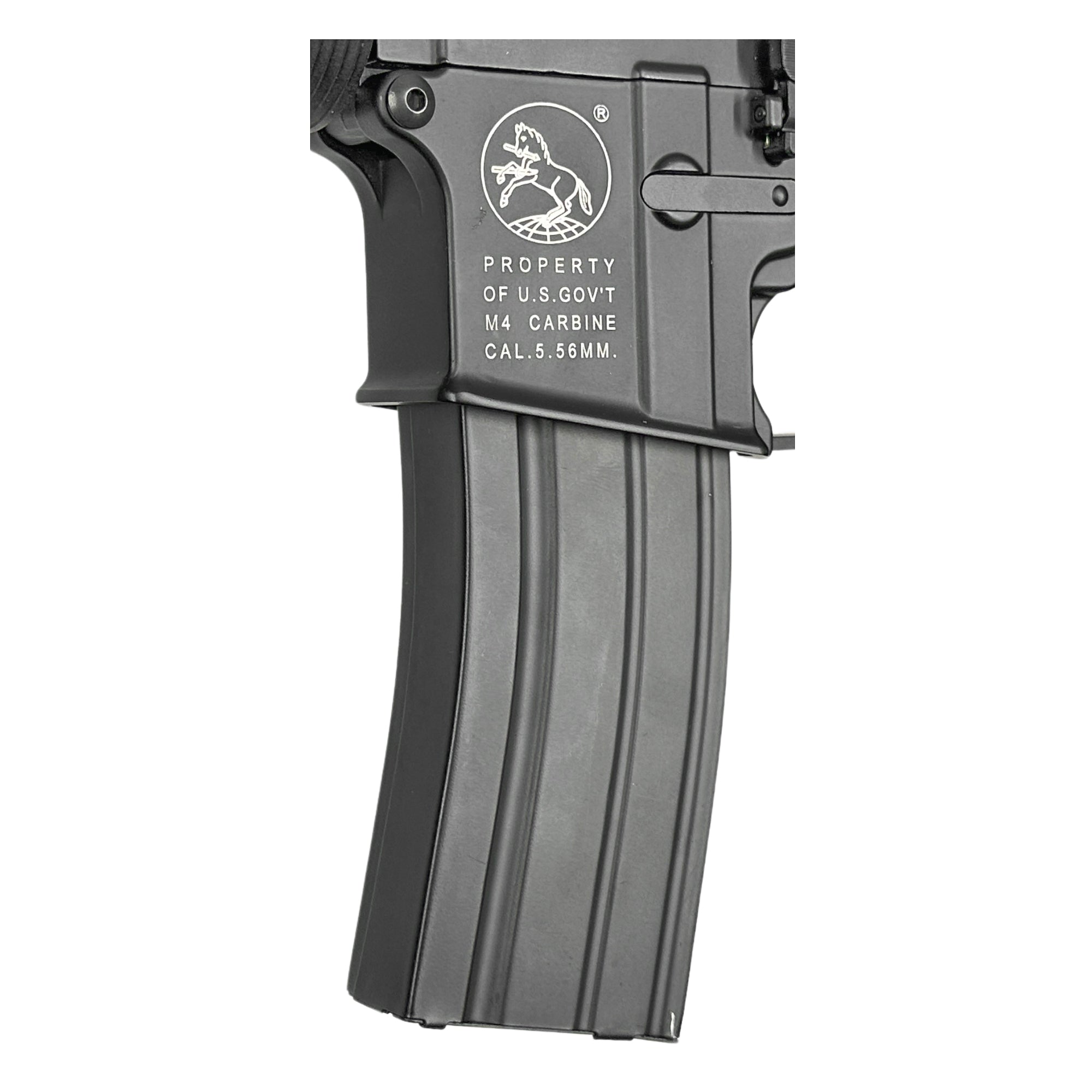 "Navy Ops Extreme" (Black) Double Bell Comp GBU Custom - Gel Blaster (Metal)