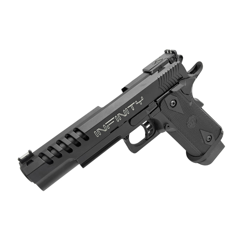 Double Bell "Infinity 782" 5.1 Green Gas Hi Capa  Metal Blowback Pistol - Gel Blaster