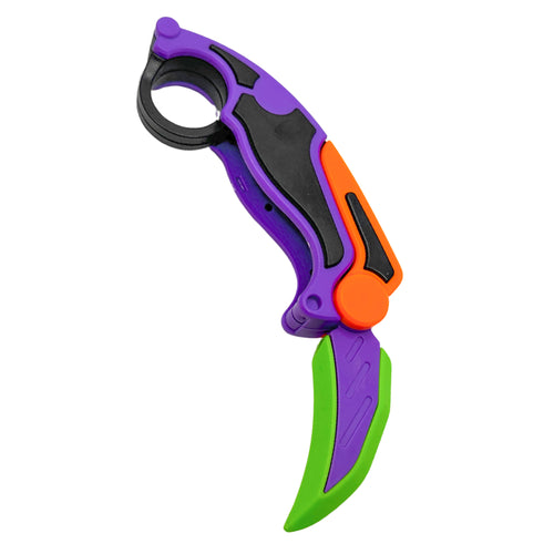 Fidget Anti-Anxiety Karambit Toy - Introducing the Karambit Fidget Toy: a compact, realistic stress-relief tool for all ages.