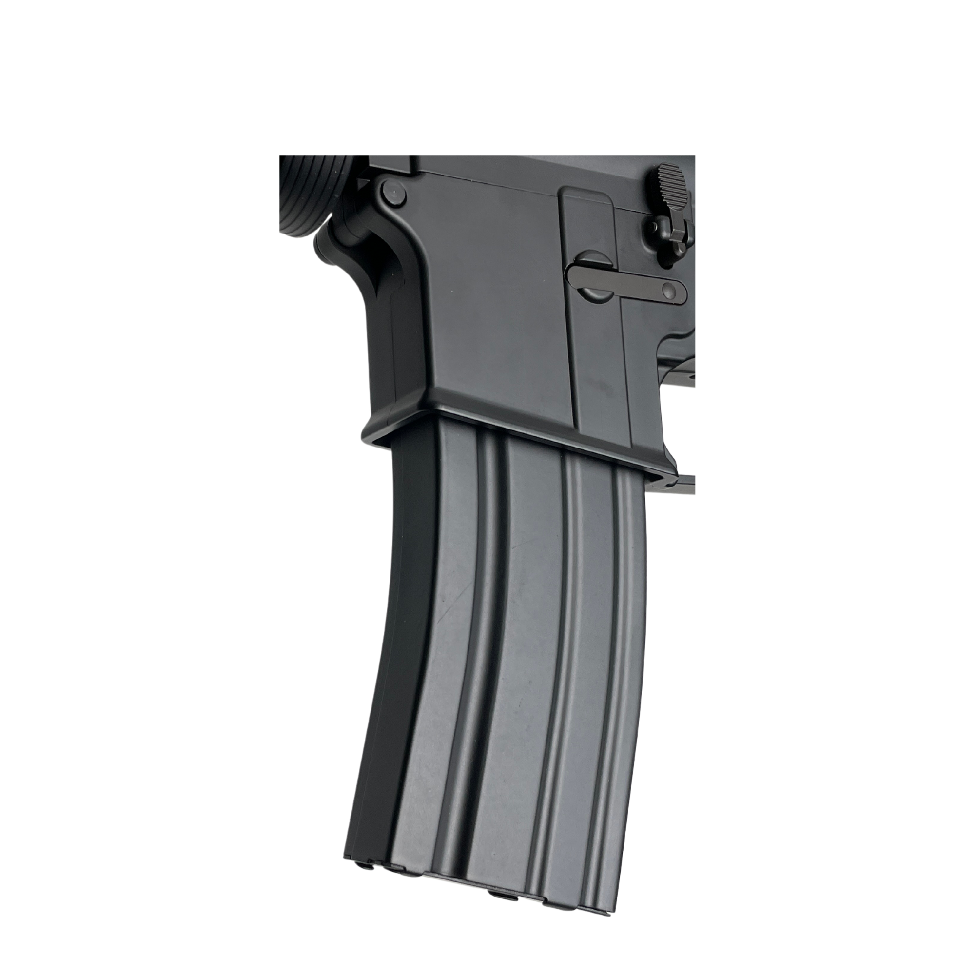CYMA MK16 CQB - Gel Blaster (Metal) - This beast not only is full metal it also has the "Mag Prime" function which is a pre load function to get your blaster ready for instant battle.
