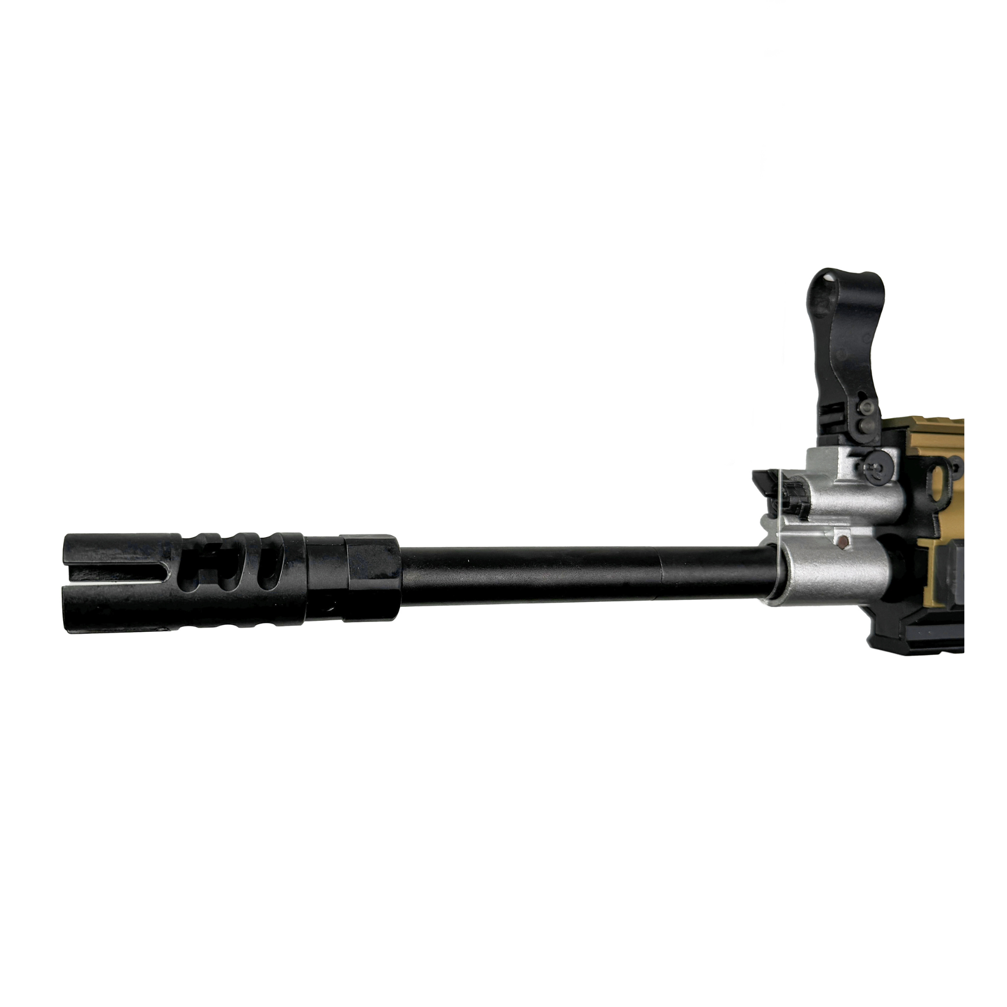 FN Scar-H MK17 Rifle - Gel Blaster - Built with durable nylon and metal construction, this blaster offers a firing range of up to 25 meters and a muzzle velocity of 260 fps.