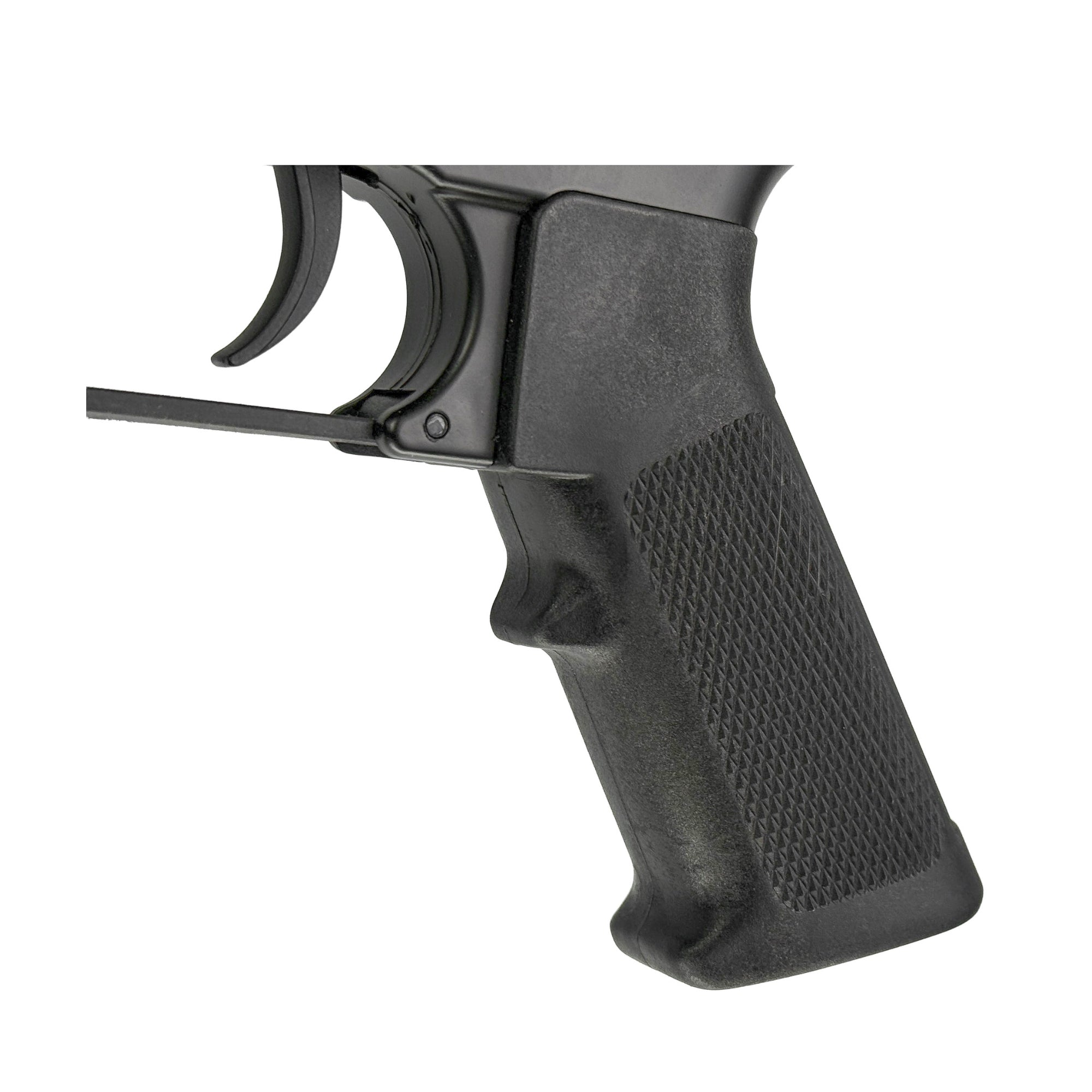 "Takedown Elite" Double Bell GBU Custom - Gel Blaster (Black) - Fitted with rugged tactical attachments adjustable stock, metal fore grip, suppressor, full length top rail and metal Holographic Sight its built for rapid target acquisition and aggressive play.