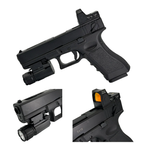 "G18 Auto Tactical" Competition Custom Pistol - Gel Blaster (Metal)