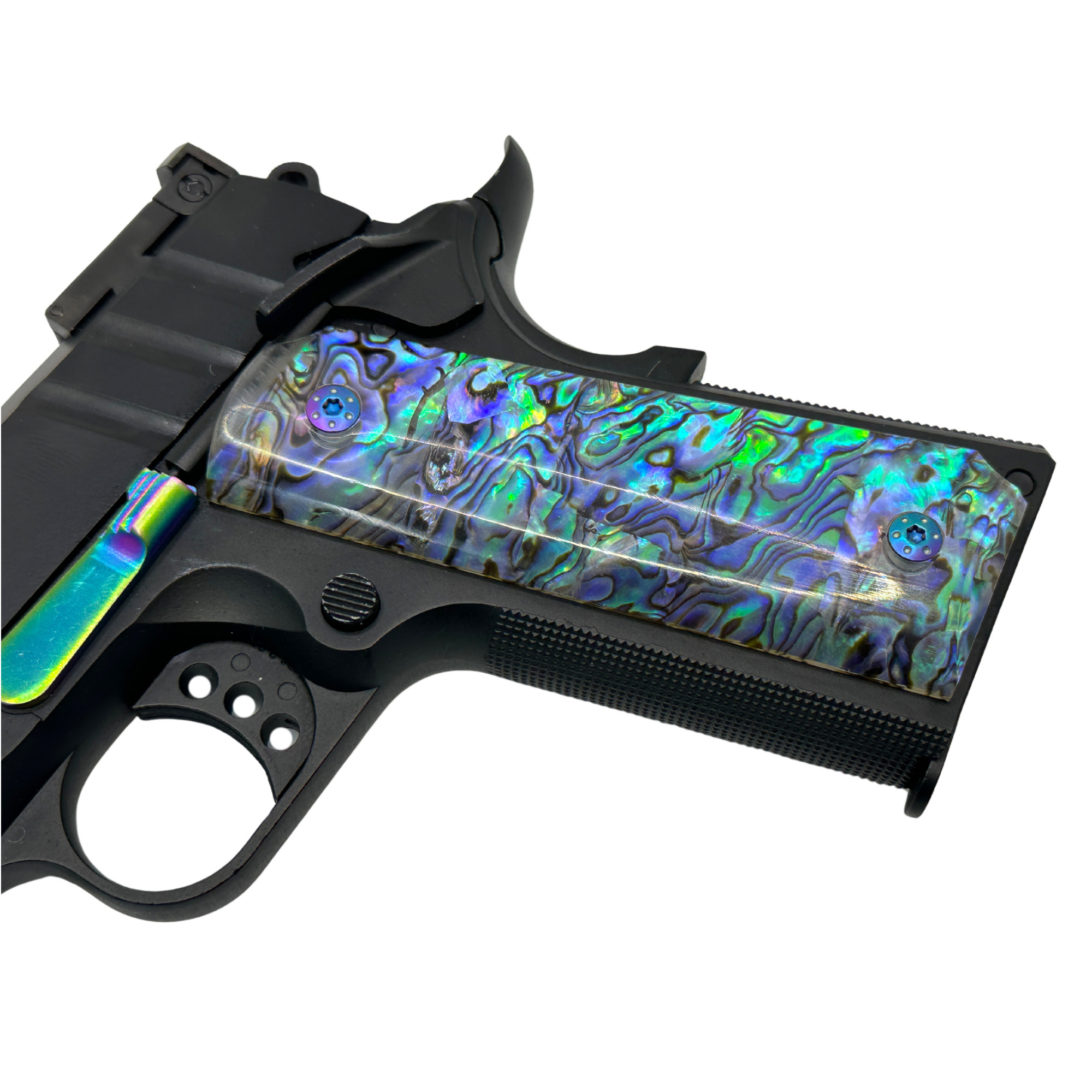 "1911 Pearl" Competition Custom Pistol - Gel Blaster (Metal) - Dominate the battlefield with style and exclusivity like never before.