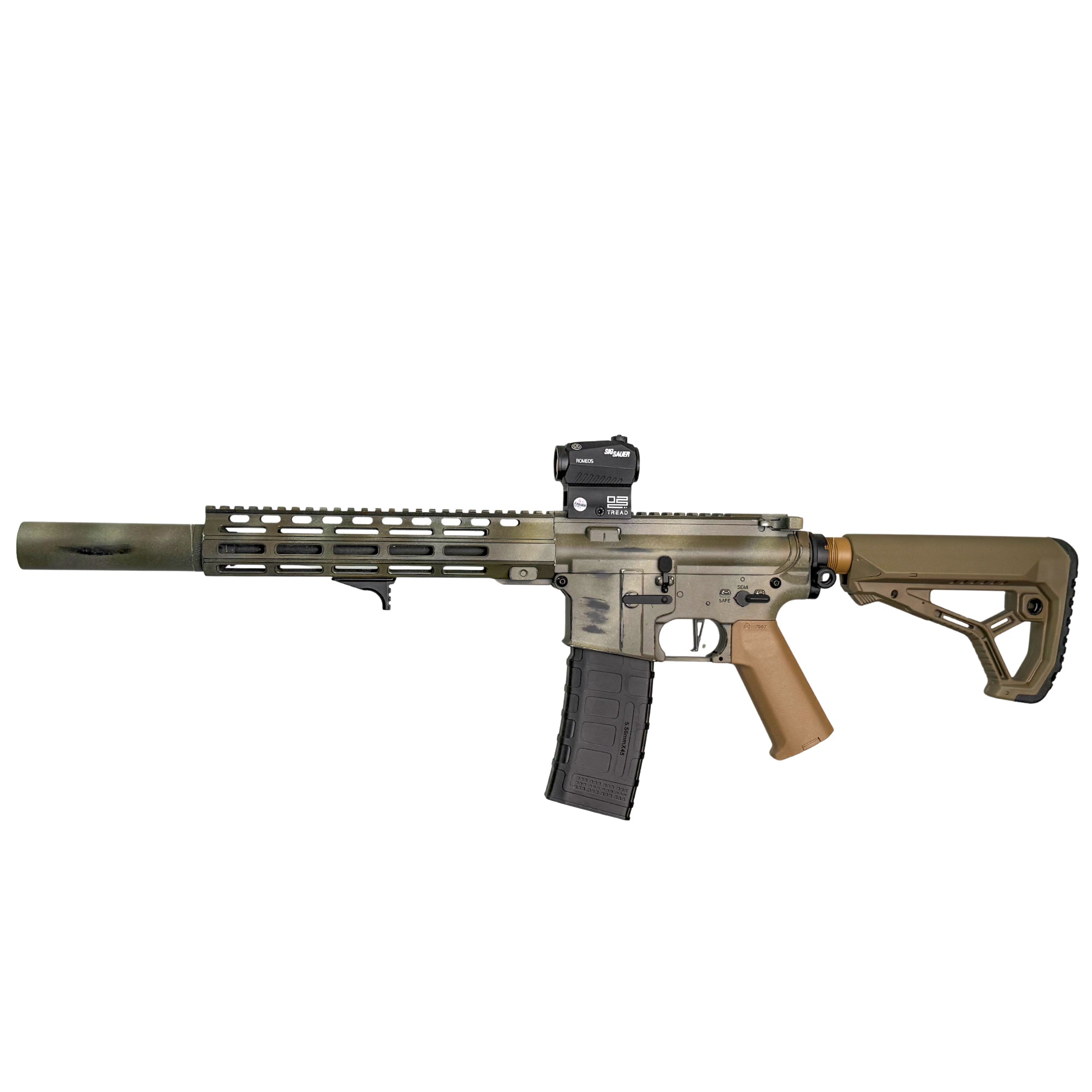 "Battle Front M4" Comp GBU Custom - Gel Blaster