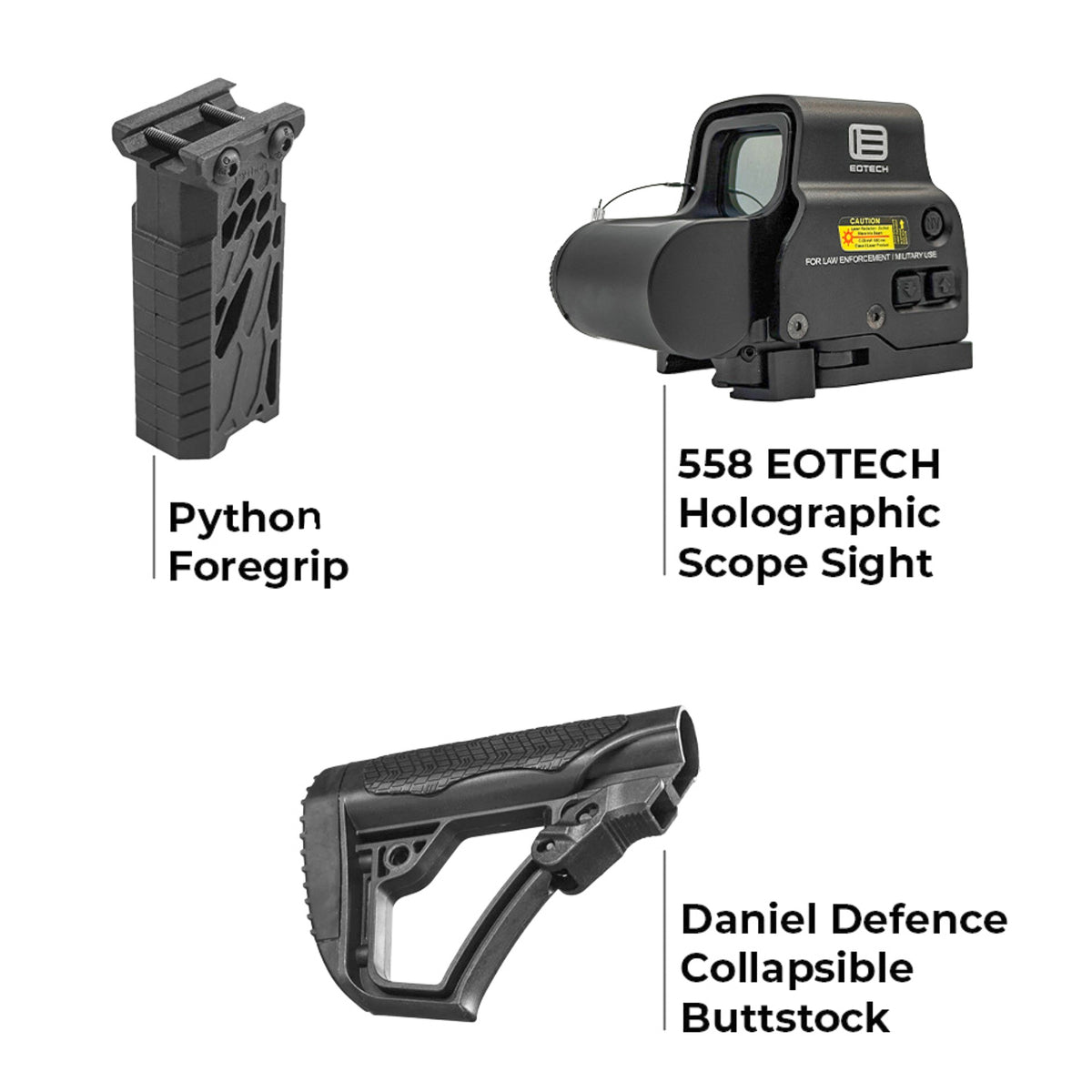 Licensed Double Bell Daniel Defence MK18 - Gel Blaster (Full Metal)