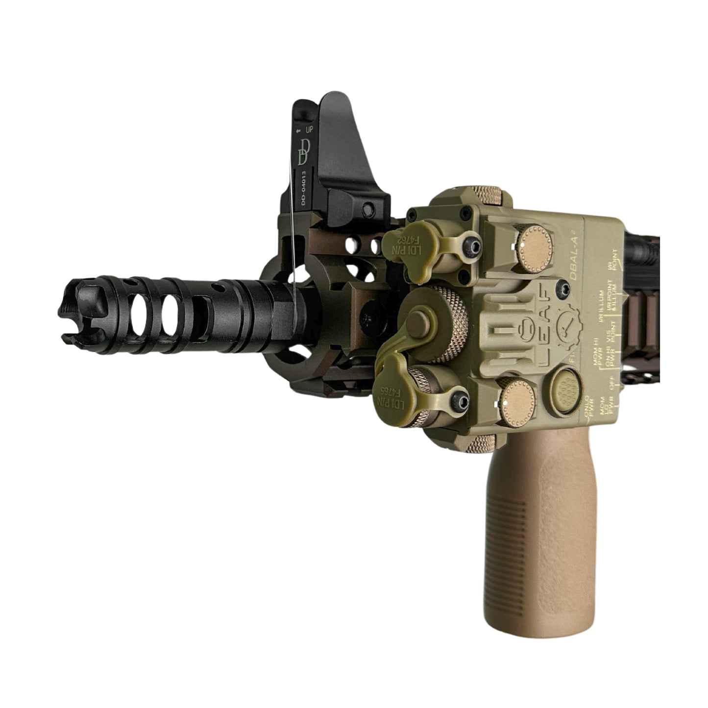 Custom GBBR MK18 Marksman Gas Blow Back Rifle - Gel Blaster