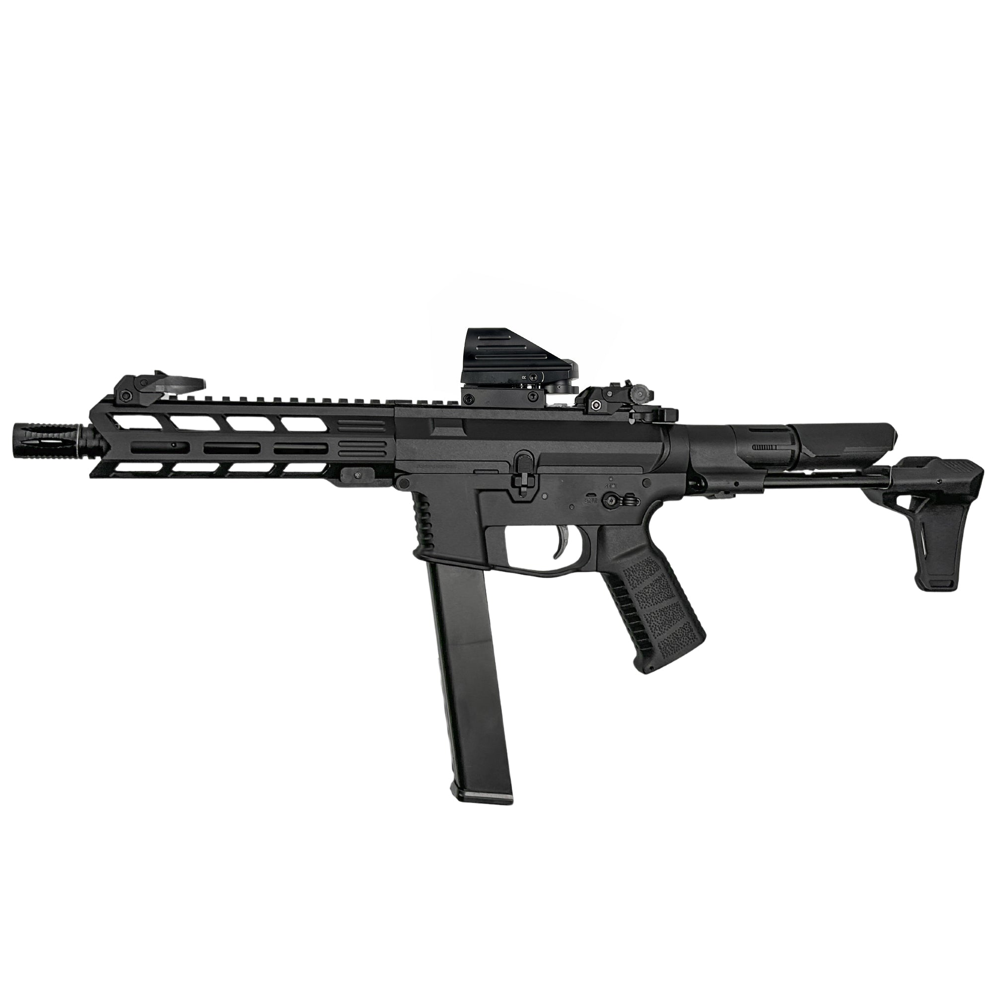 GBU Wells MKII SMG-CQB Gel Blaster (Comp Ready) - Enhanced for instant competition use, it delivers superior performance right out of the box.