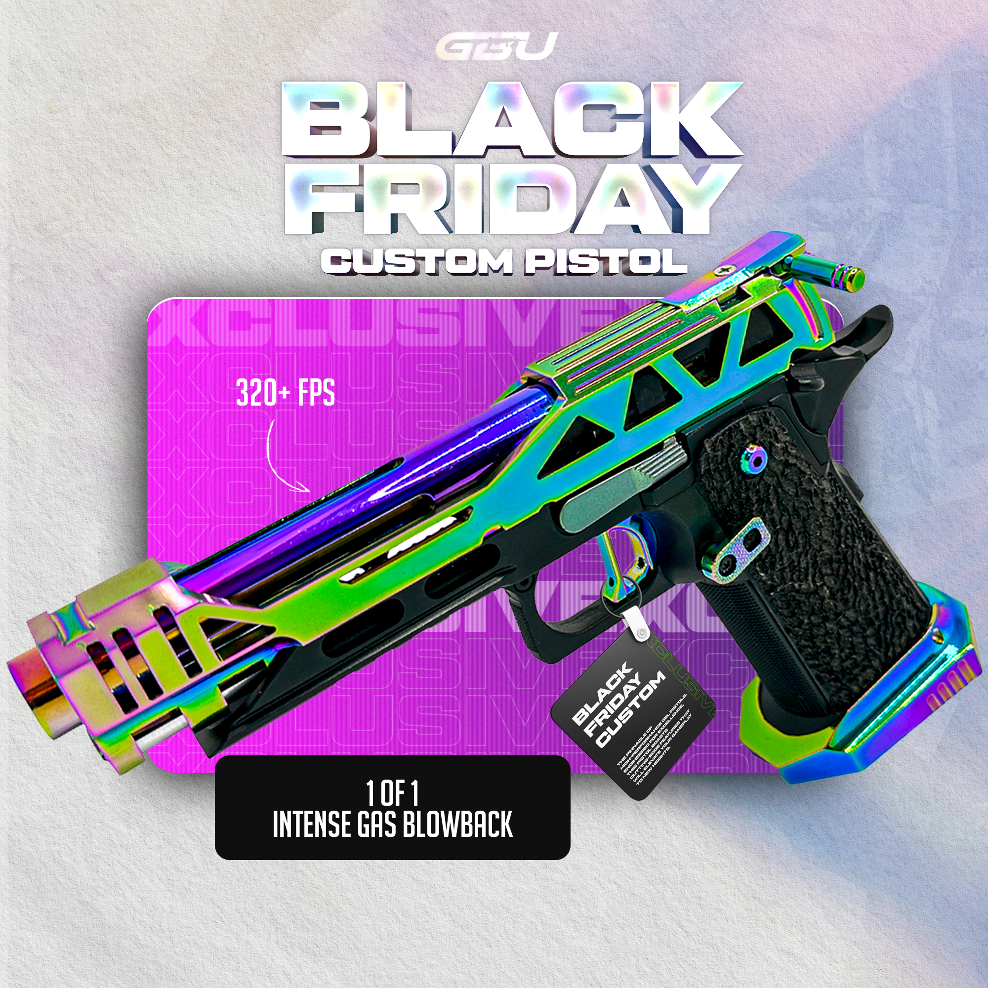 "BLACK FRIDAY 2023 Event" 1 of 1 Competition Custom 5.1 Hi-Capa - Gel Blaster (Metal)