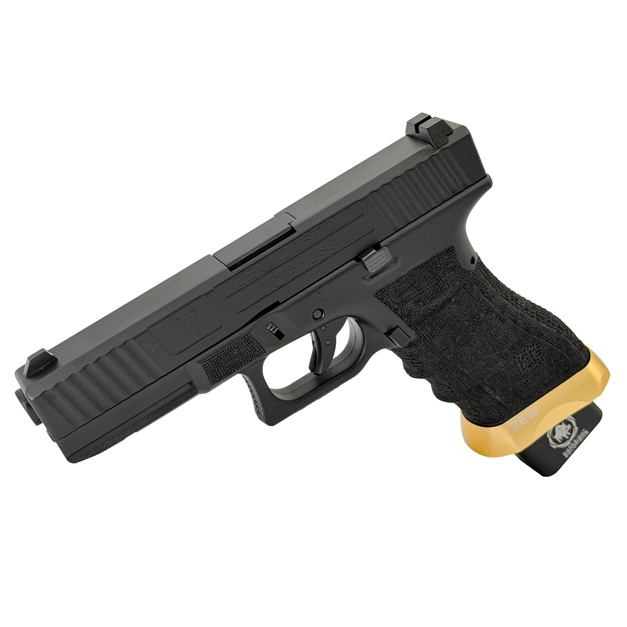 ZEV Custom Metal Gas Blowback Pistol - Gel Blaster