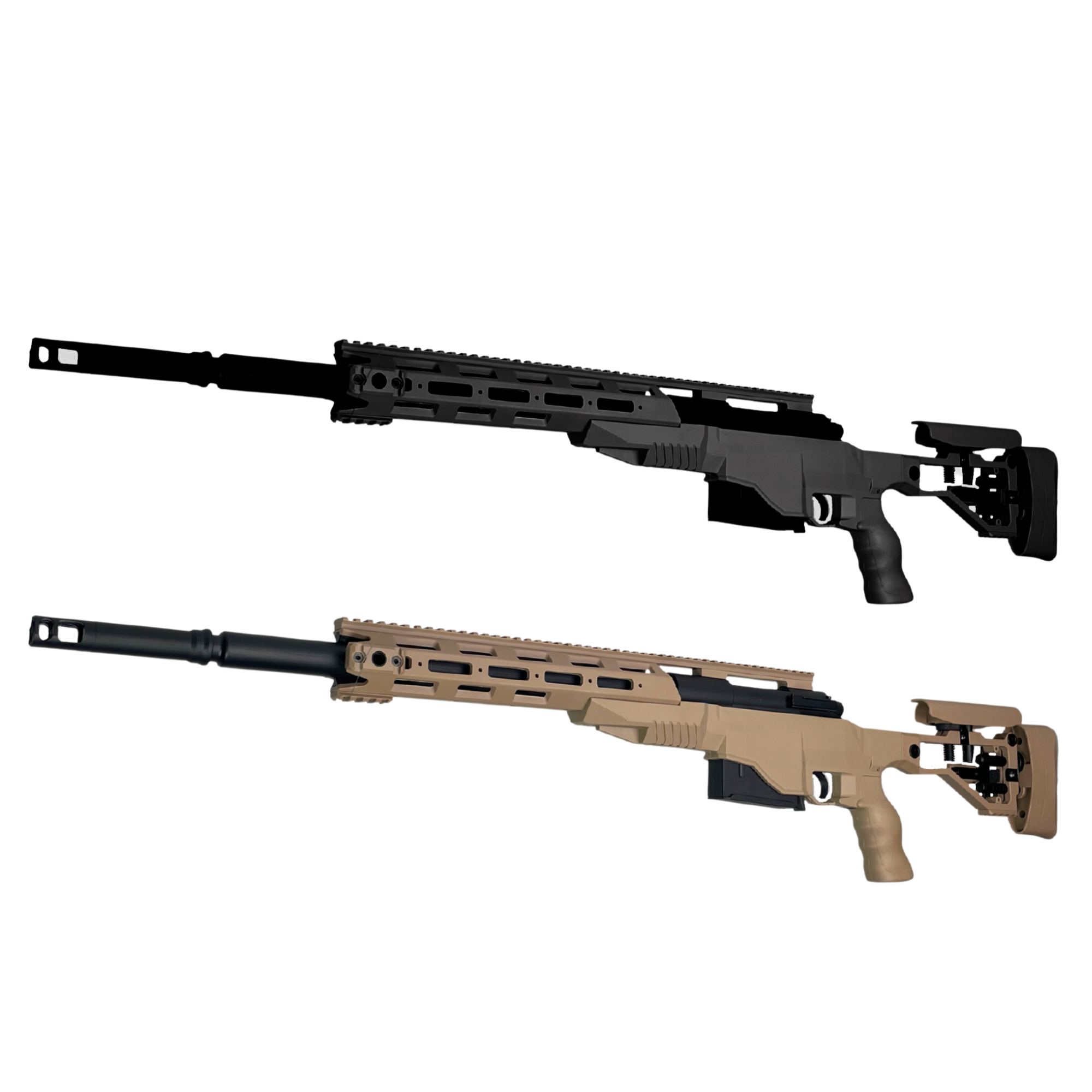 Hanke A6 MSR Shell Ejecting Sniper - Gel Blaster - Introducing the A6 Shell Ejecting MSR: the affordable sniper rifle with high-end performance.