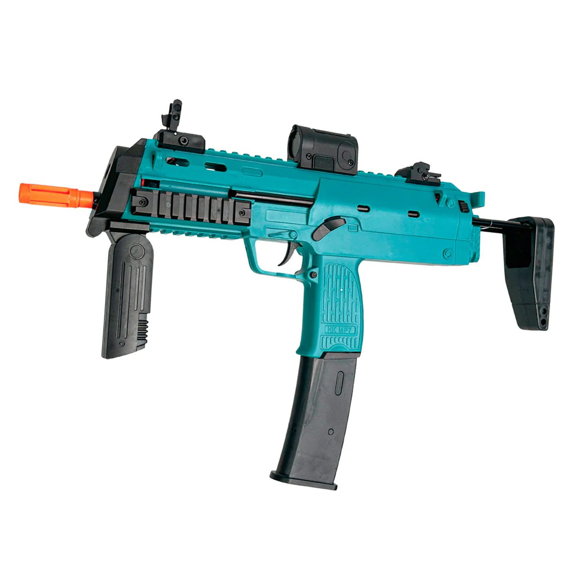 ICECAT HK-MP7 Electric SMG  - Gel Blaster (Teal)