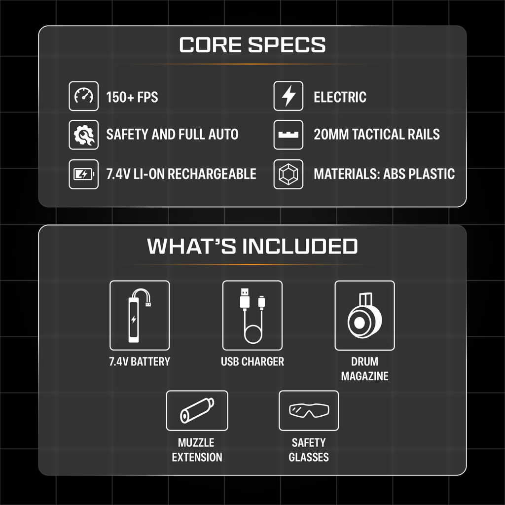 Futuristic Limited Edition M4L1 - Gel Blaster