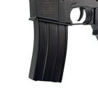 "Takedown Elite" Double Bell GBU Custom - Gel Blaster (Black) - Blaster Features Alloy 7.4mm Inner Barrel 11.1v Mini Tamyia Battery Defiance Aluminium Suppressor 10" Hand guard Daniel Defence Nylon Butt stock 551 Precision Holographic Sight Metal V2 Gearbox 18:1 Metal V2 Trigger Mock plastic PEQ Box Note** This does not come with a hop up Firing Power 320+ Feet Per Second (FPS) Package Includes 1 x "Takedown Elite" Custom Blaster1 x 11.1v Mini Tamiya Battery1 x 11.1v USB Charger1 x Double Bell M4 Magazine