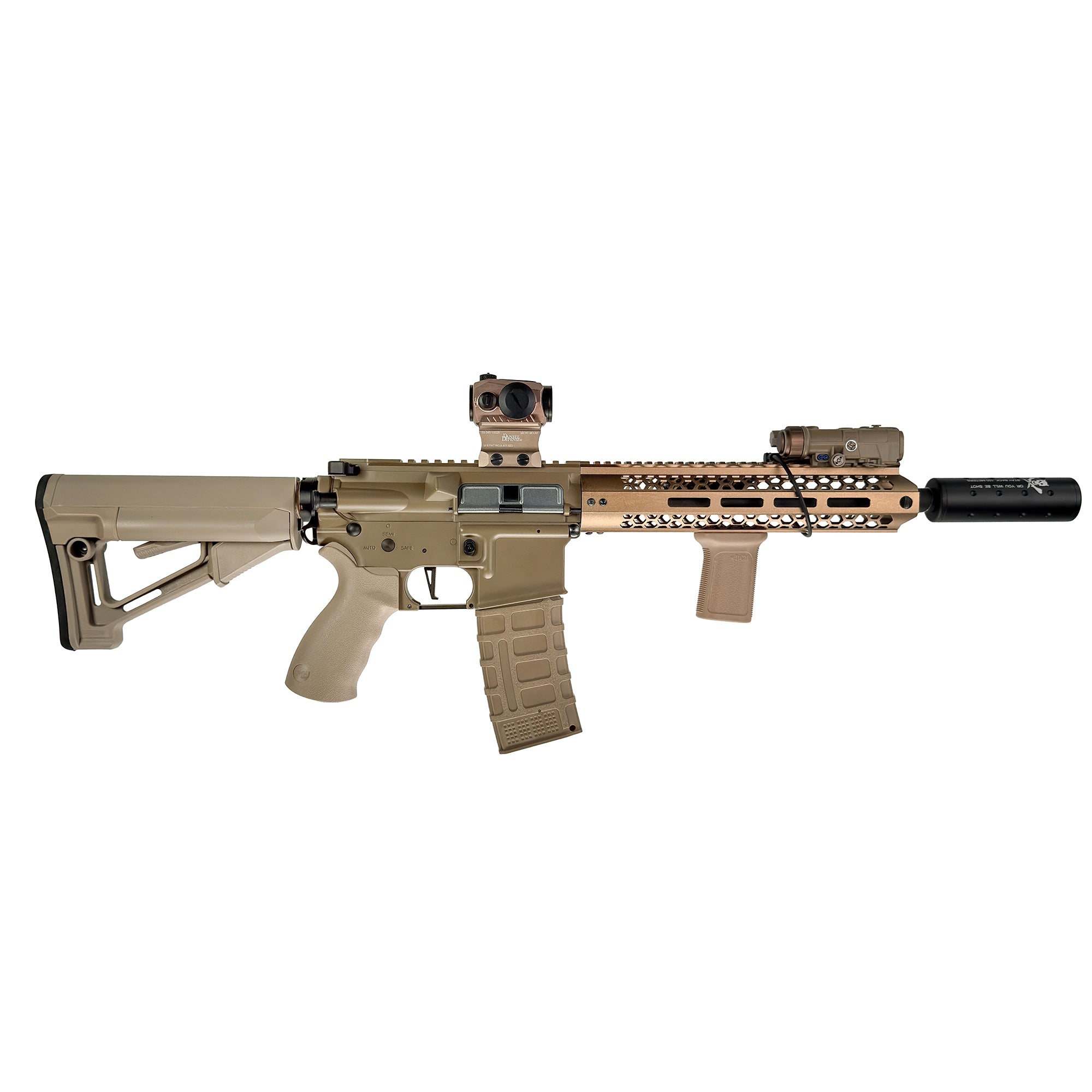 Sahara Ghost Comp GBU Custom – Gel Blaster