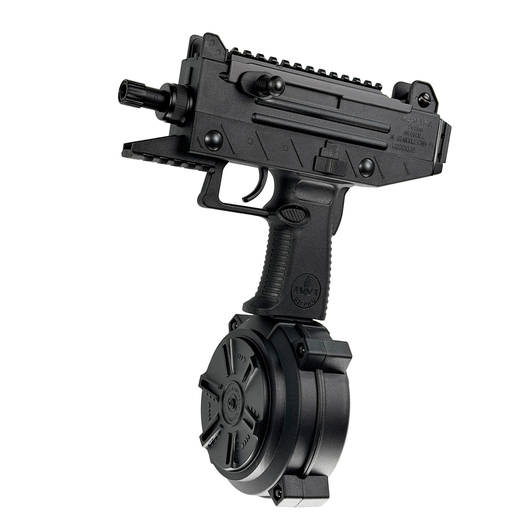 IWI UZI 400 Round Nylon Drum Magazine - More capacity, more action, more domination.