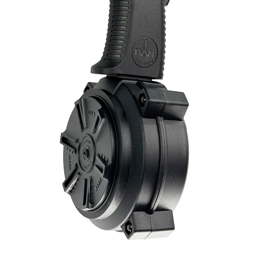 IWI UZI 400 Round Nylon Drum Magazine - Suited Compatibility IWI UZI (ONLY)