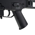 Phalanx G36 Comp GBU Custom  Gel Blaster - Blaster Features Alloy 7.4mm Inner Barrel Full Auto Only 11.1v Performance Battery Foldable Nylon Buttstock SRS Holographic MOE Nylon Grip 12:1 SHS Carbon Steel Gears SHS Carbon Steel Rack Piston Tienly 30k Motor Metal Stage 3 Modified Gearbox SLR Outer Barrel Metal V3 Trigger Green O ring M110 SHS Upgraded Spring Firing Power 320+ Feet Per Second (FPS) Package Includes 1 x "Phalanx G36" Custom Blaster1 x 11.1v Battery1 x USB Enhanced Charger1 x Wells G36 Magazine