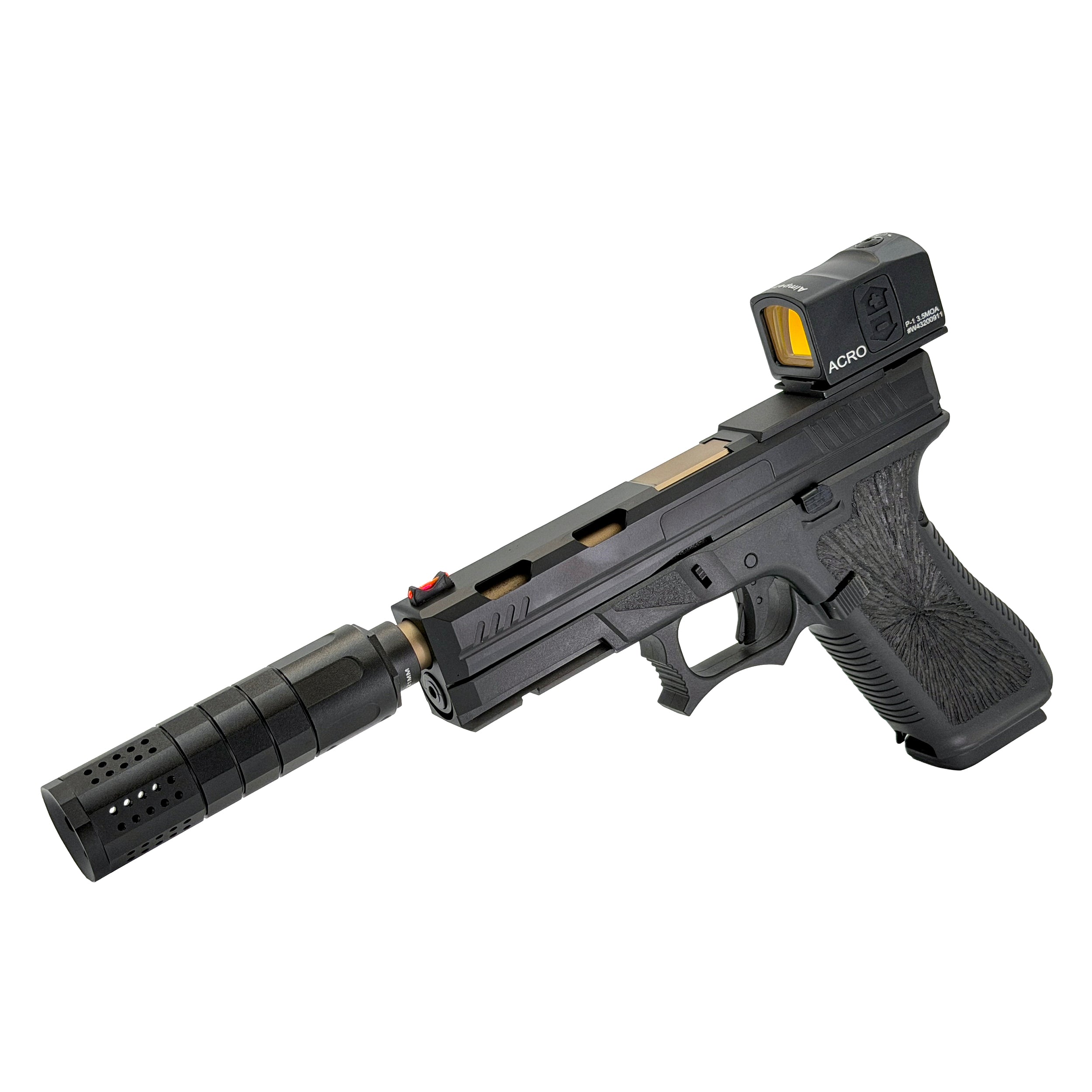 "Obsidian ARC Pro" Competition Custom G-Pistol - Gel Blaster