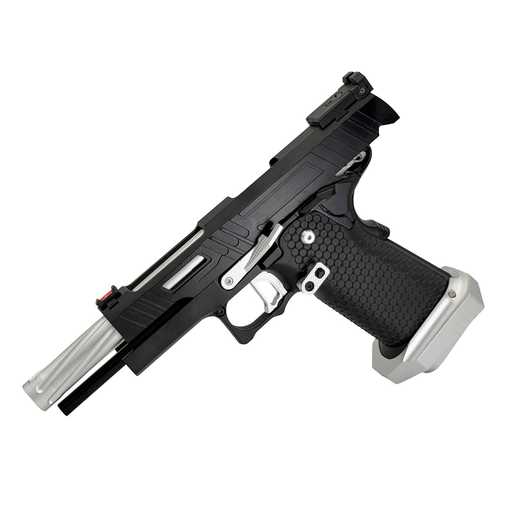 Phantom Edge Hi Capa GBU Custom  Gel Blaster - Built for fast cycling, crisp recoil and quick reloads, this custom sidearm delivers smooth performance, sharp control and standout field presence.