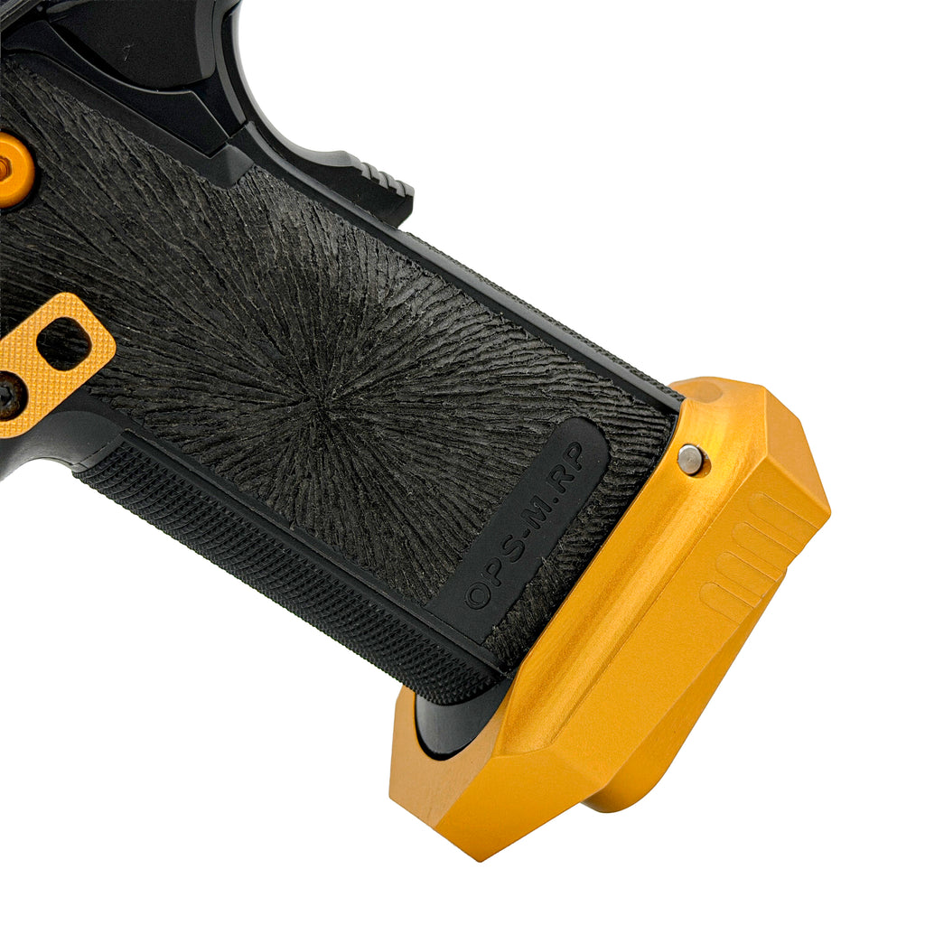 Golden Phantom Hi Capa GBU Custom  Gel Blaster - Key Features - "Golden Phantom" Custom Pistol - Top Tier Custom Components - 30+ Meters shooting distance - Enhanced Performance with custom modifications for the ultimate experience