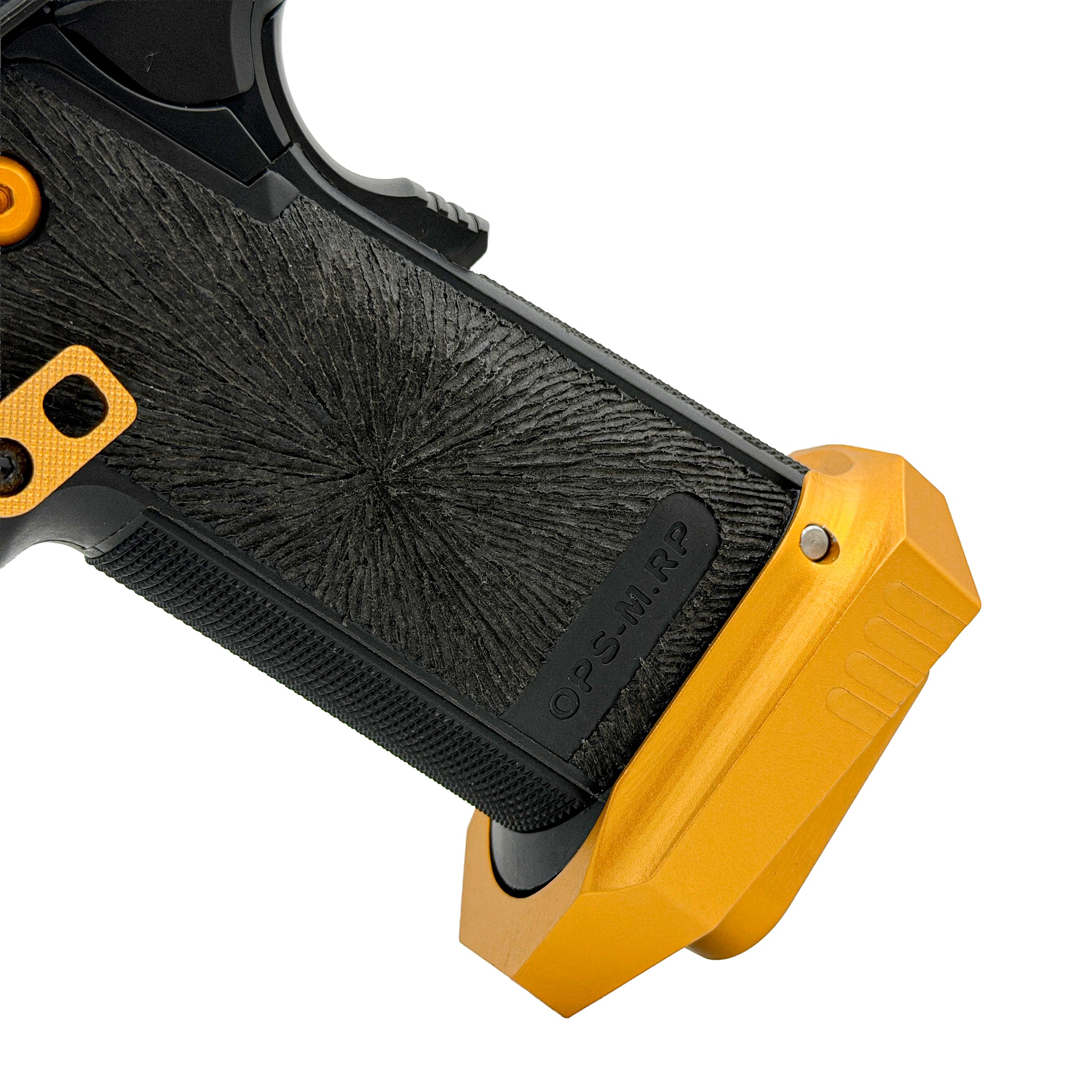 Golden Phantom Hi Capa GBU Custom  Gel Blaster - Key Features - "Golden Phantom" Custom Pistol - Top Tier Custom Components - 30+ Meters shooting distance - Enhanced Performance with custom modifications for the ultimate experience