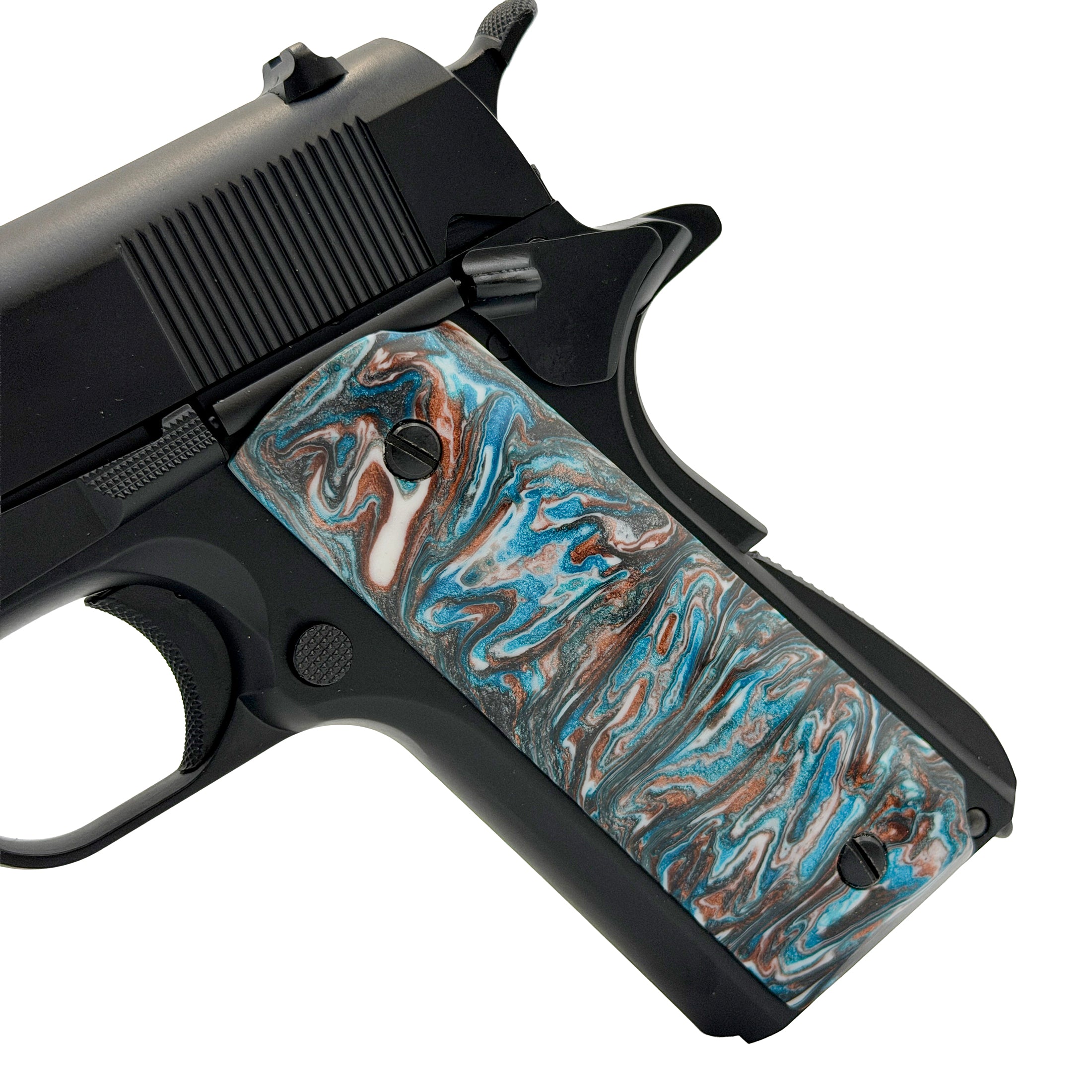 Tidal Phantom 1911 GBU Custom  Gel Blaster - Key Features - Tidal Phantom - Top Tier Custom Components - 30+ Meters shooting distance - Enhanced Performance with custom modifications for the ultimate experience