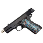 Tidal Phantom 1911 GBU Custom  Gel Blaster - Built with an extended barrel and performance compensator, it delivers smooth cycling, controlled follow up shots and classic 1911 precision with standout style.