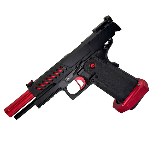 Vanguard Leader Hi Capa GBU Custom  Gel Blaster - Built for fast cycling, crisp recoil and lightning quick reloads, this custom sidearm delivers smooth control, rapid follow up shots and standout competition performance.