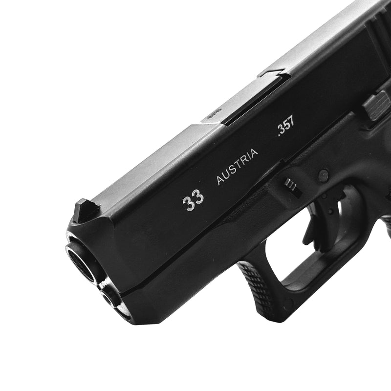 Double Bell G33C Full Auto Metal Green Gas Blowback Pistol - Gel Blaster