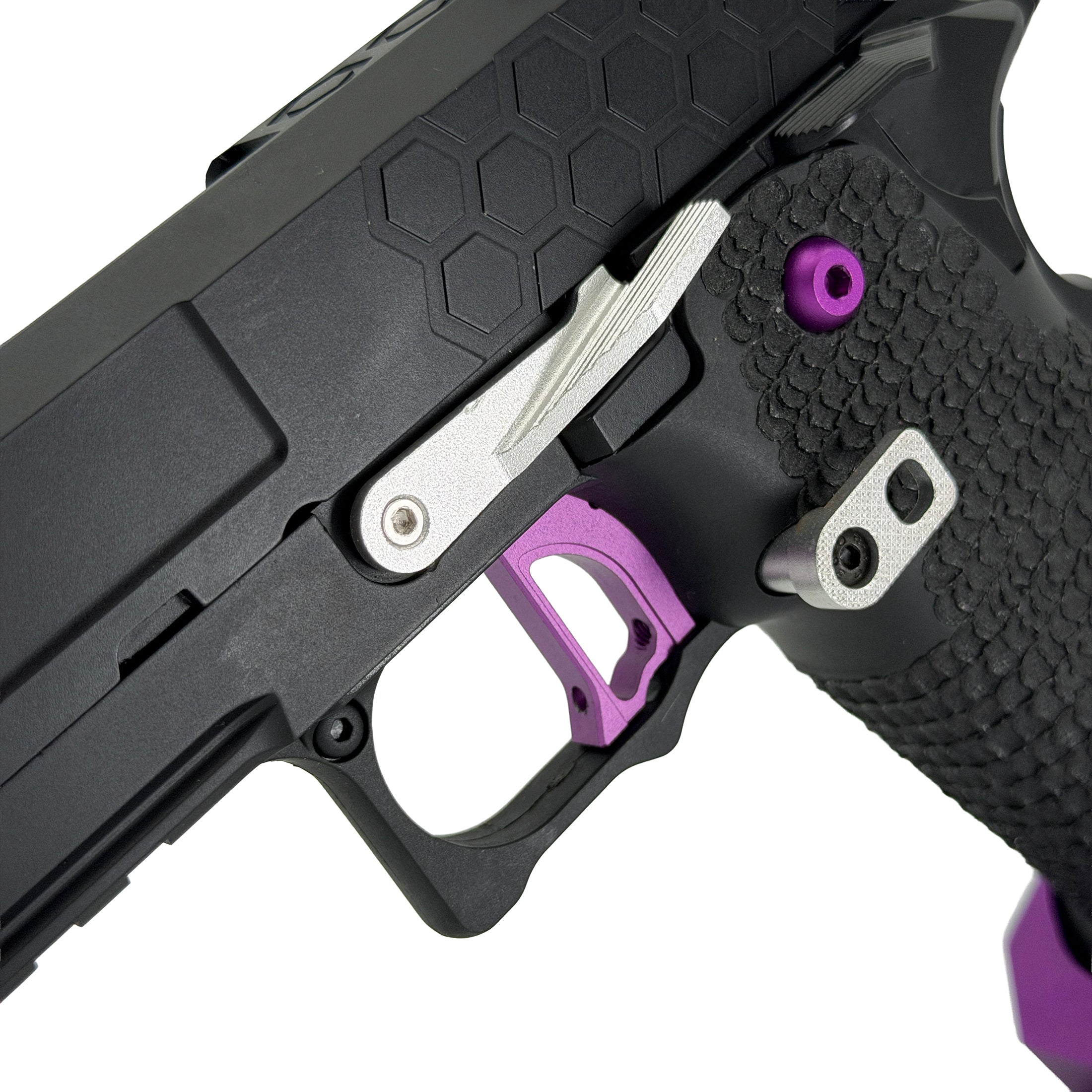 Violet Hex Phantom Hi Capa GBU Custom – Gel Blaster