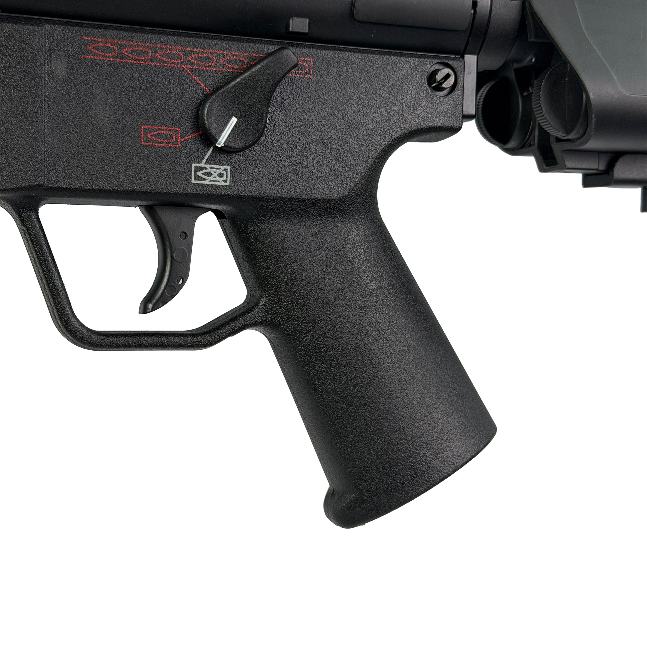 Custom Green Gas MP5K PDW "SWAT" - GBBR Gel Blaster