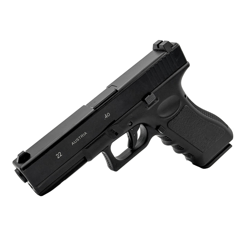 Double Bell 766 G22 Metal Green Gas Blowback Pistol - Gel Blaster