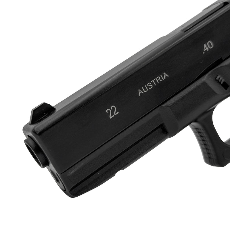Double Bell 766 G22 Metal Green Gas Blowback Pistol - Gel Blaster