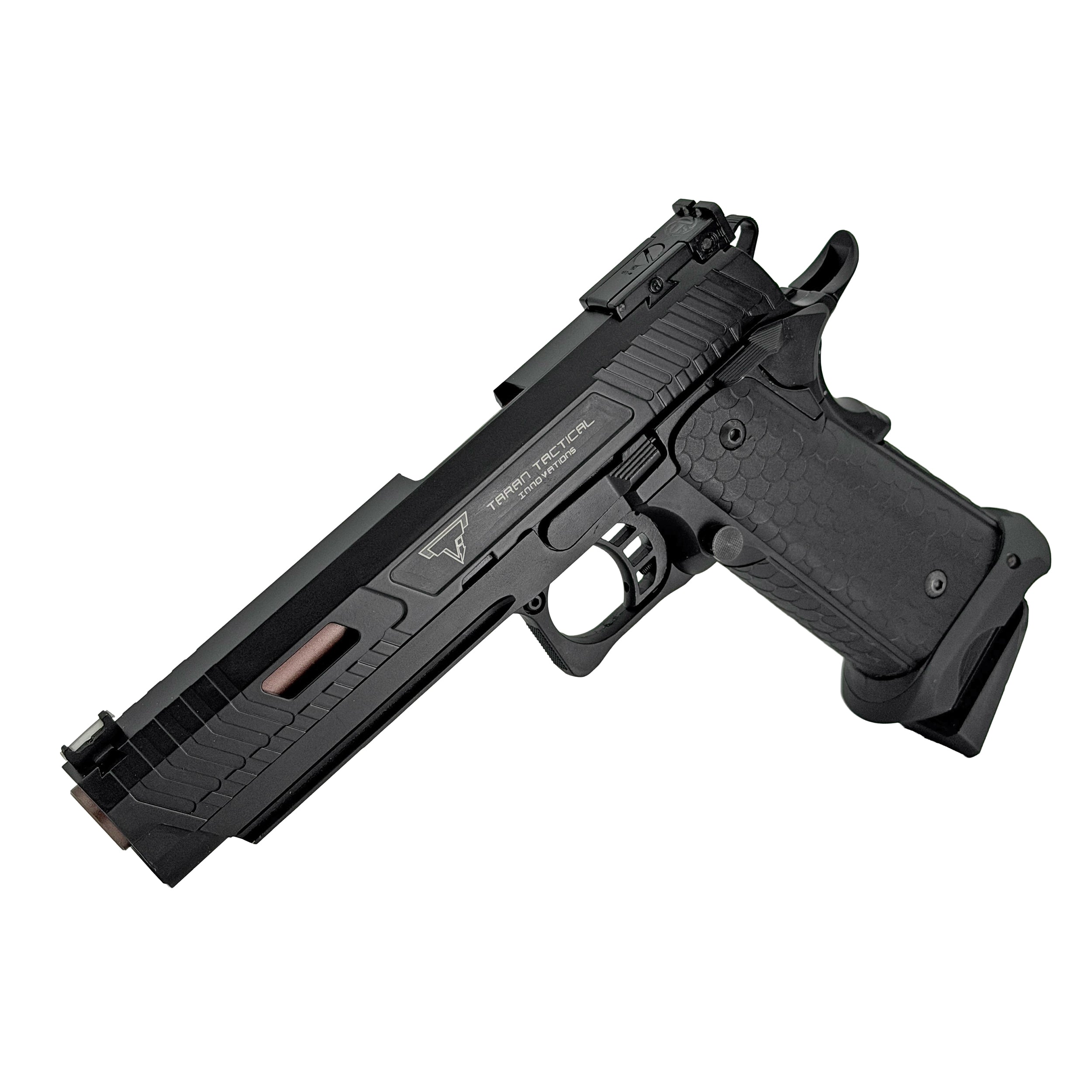 Double Bell John Wick TTI Metal Green Gas Blowback Pistol - Gel Blaster