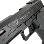Double Bell John Wick TTI Metal Green Gas Blowback Pistol - Gel Blaster