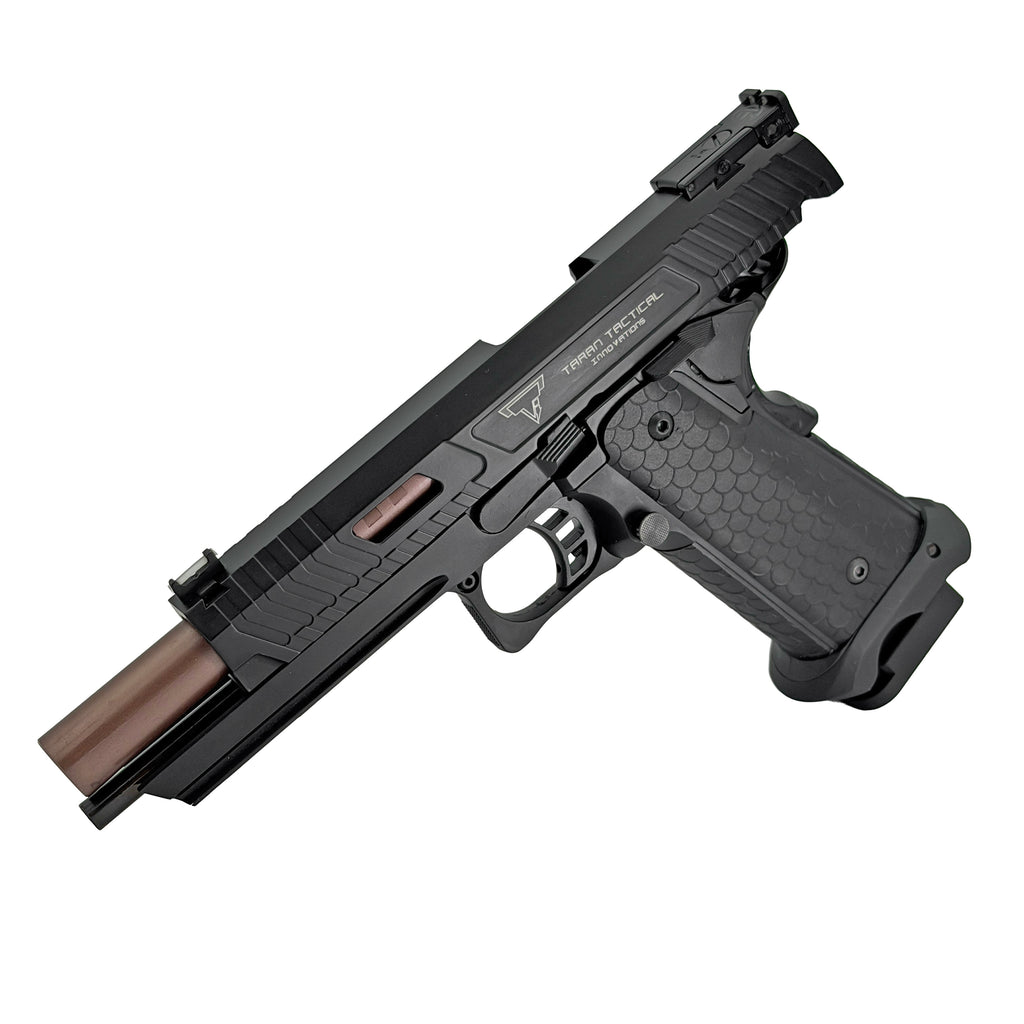 Double Bell John Wick TTI Metal Green Gas Blowback Pistol - Gel Blaster