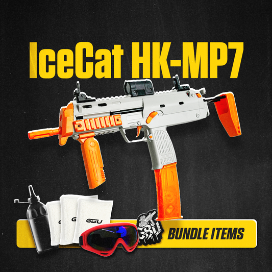 ICECAT HK-MP7 Electric SMG  - Gel Blaster (Orange)