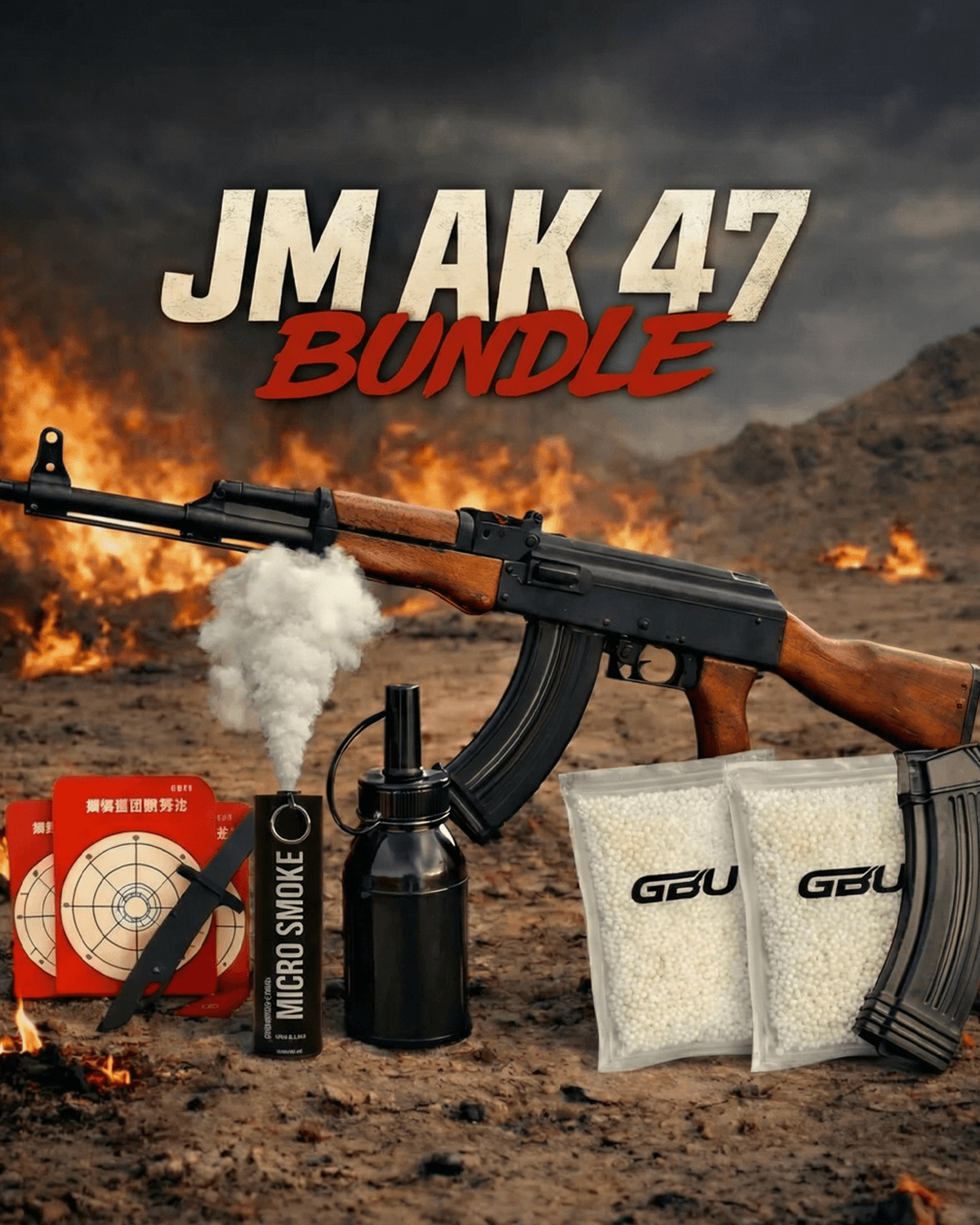 Ultimate CYMA AK-47 Tactical Bundle
